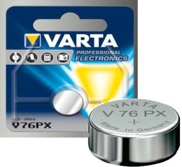 Varta V76PX Primary Silver Oxide Button cell 1.5V