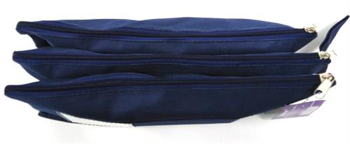 Nexx Fabric 3 Pocket 33cm Pencil Bag