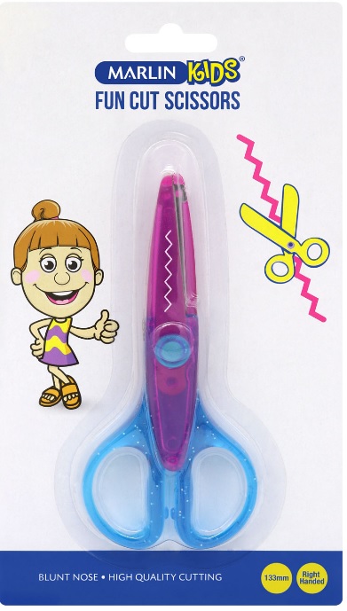 Marlin Kids Scissors Fun Cut 130Mm