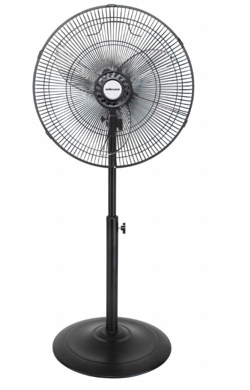 Mellerware Pedestal Steel Fan 40cm  Black