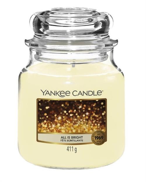 Yankee Candle All Is Bright Medium Jar
