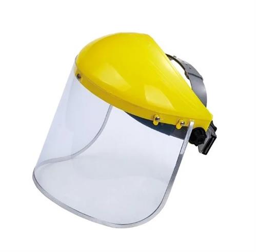 Casey Yellow Top Helmet Face Shield Anti Fog and