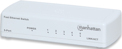 Manhattan 5-Port Fast Ethernet Switch