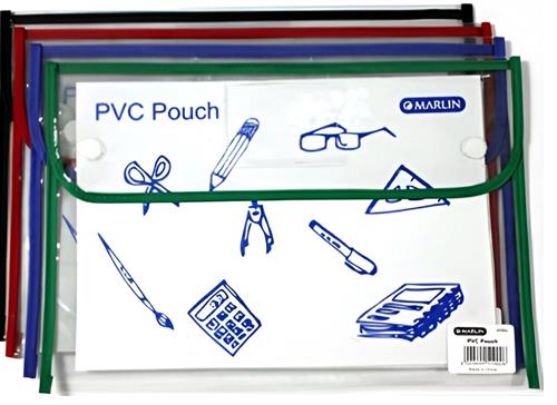 Marlin PVC Book Bag Pouch Clear