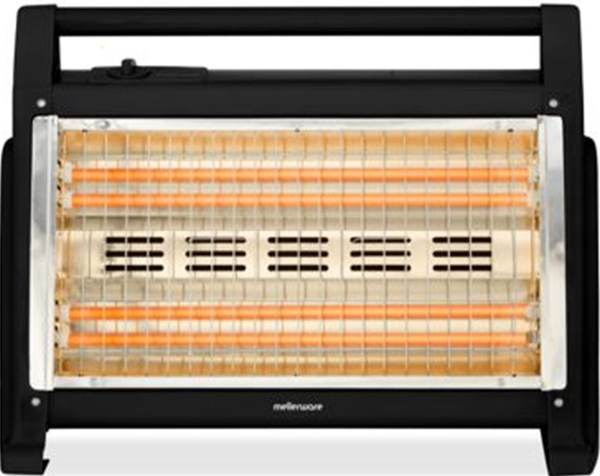 Mellerware Heater 2 Heat Settings Quartz Plastic