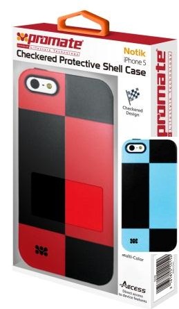 Promate Notik iPhone 5 Checkered Protective Shell