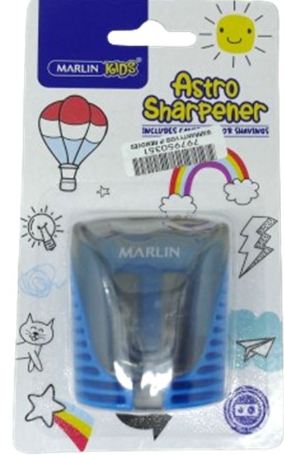 Marlin Astro Stand Up 2 Hole Sharpener Blue