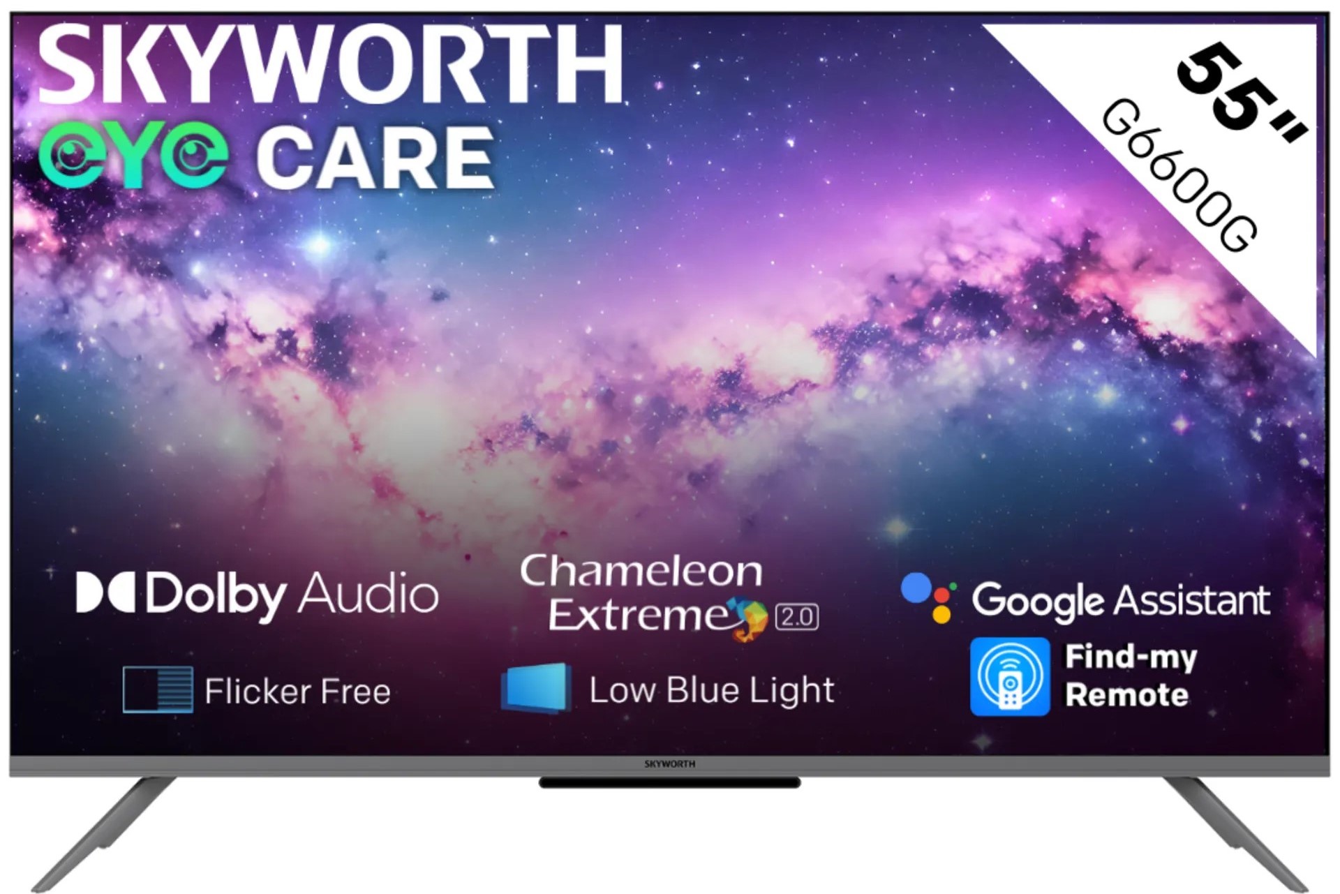Skyworth 55 inch G6600G Series UHD Smart Google