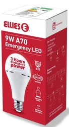 Ellies E27 9W A60 FLEM9WE27W Rechargeable Bulb