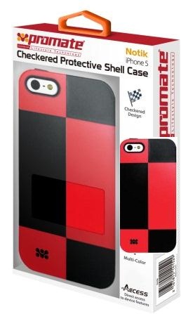 Promate Notik iPhone 5 Checkered Protective Shell