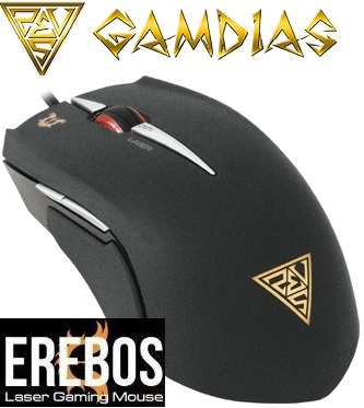 Gamdias Erebos GMS7510 Laser MOBA Gaming Mouse