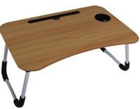 UniQue Multifunctional Foldable Laptop Desk-Wood
