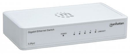 Manhattan 5 Port Gigabit Ethernet Switch Desktop