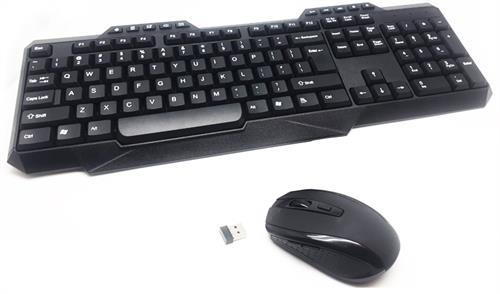 UniQue Wireless USB Multimedia Keyboard and