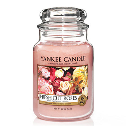 Yankee Candle Fresh Cut Roses Large Retail Box No