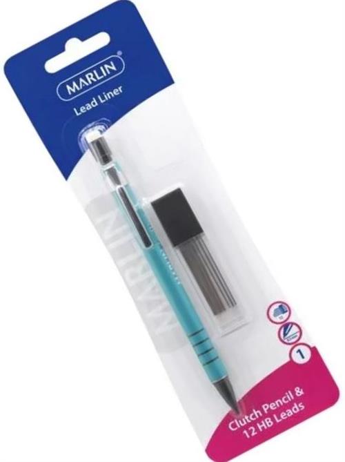 Marlin Clicker Clutch Pencil And Lead Set Blue