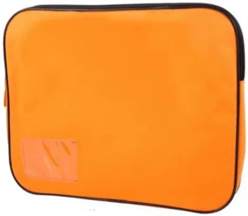 Marlin Canvas Book Bag Orange – Safe And Secure