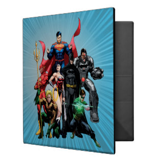 Justice League A4 Ringbinder