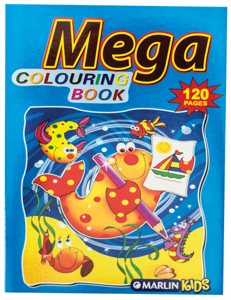 Marlin Kids Mega Colouring Books 120 page