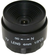 Securnix Lens 4MM Fixed IRIS