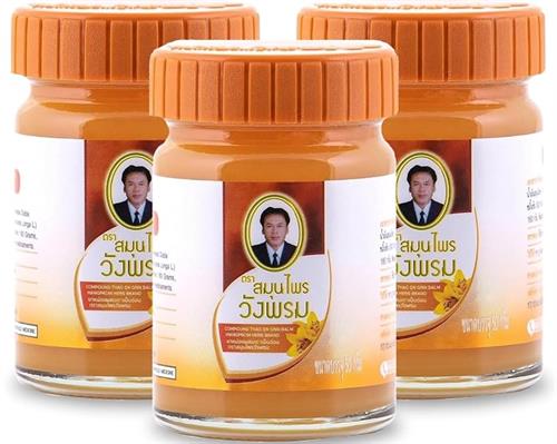 Wangprom Herbal Thai Massage Cool Balm Turmeric