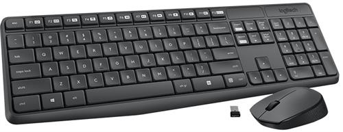 Logitech MK235 Wireless USB Keyboard and Optical