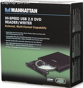 Manhattan External DVD Writer 