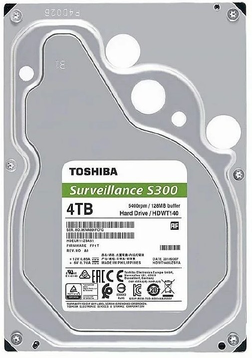 Toshiba S300 4TB Surveillance Hard Drive