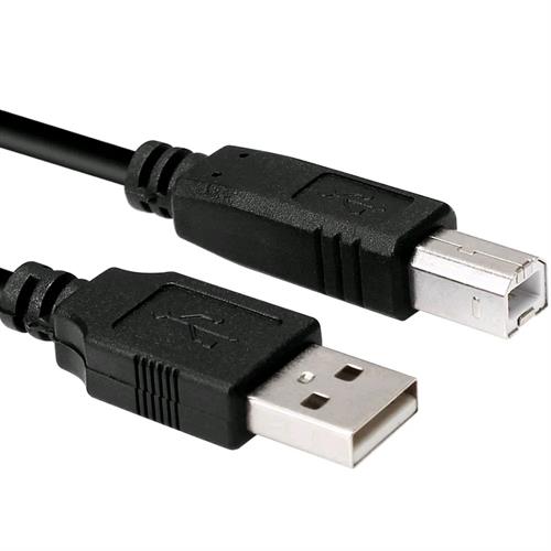 UniQue 3m USB 2.0 A male to USB 2.0 B male