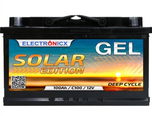 Solarix 12V 100AH GEL Battery
