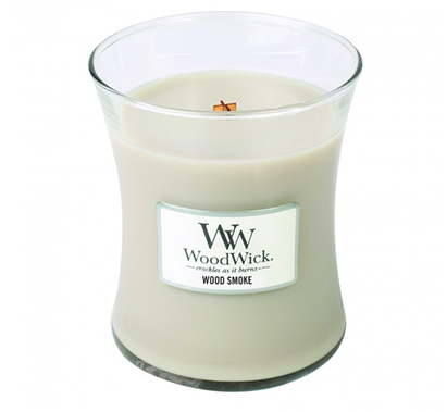 Woodwick Wood Smoke Candle Medium Jar Retail Box
