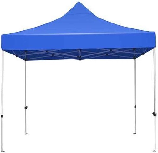 Unique 3X3 Polyester Gazebo(Blue)