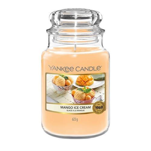 Yankee Candle Mango Ice Cream Large Jar Retail