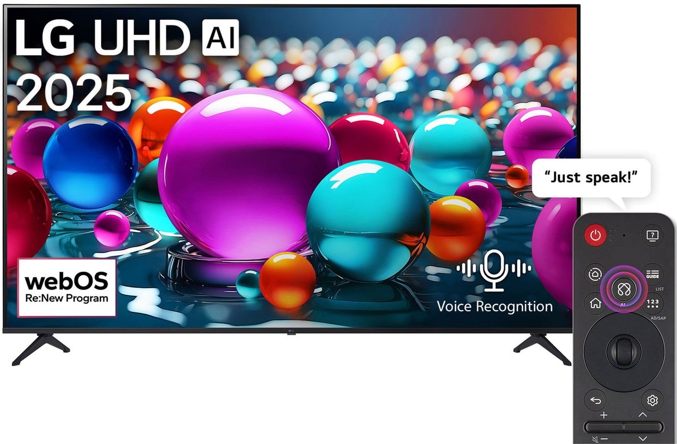 LG 65 inch UHD AI UA854K AI Magic Remote Ready